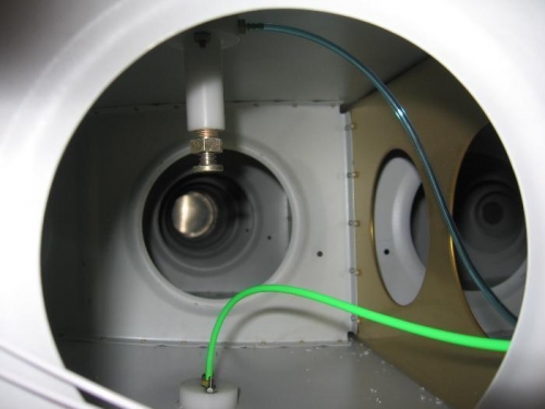 AOA/stall warning system hook up completed and system test carried out