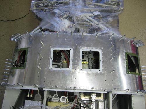 Forward upper deck access panels