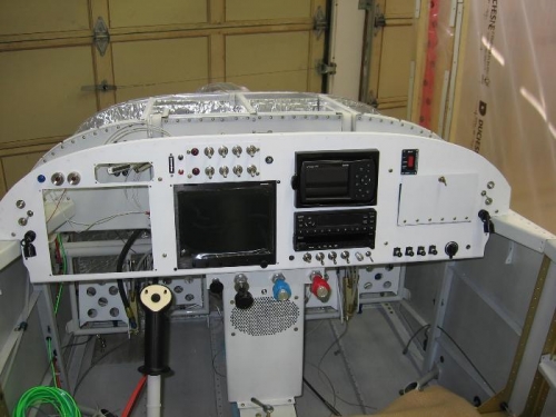 Post paint instrument panel repopulation continued