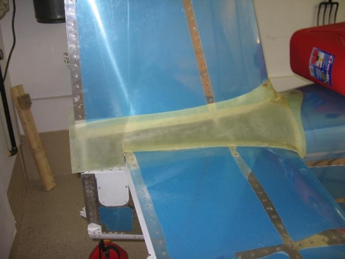 Stabilizer fairing fitting started