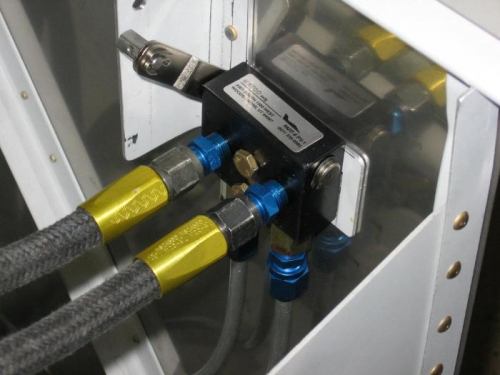 Park brake valve installation