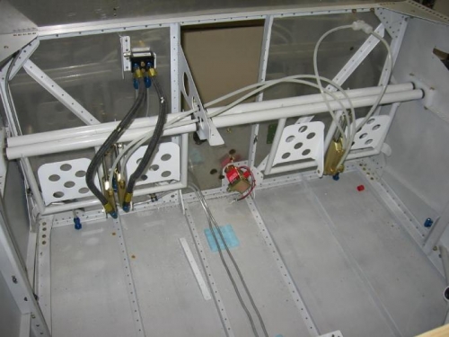 Brake lines installed