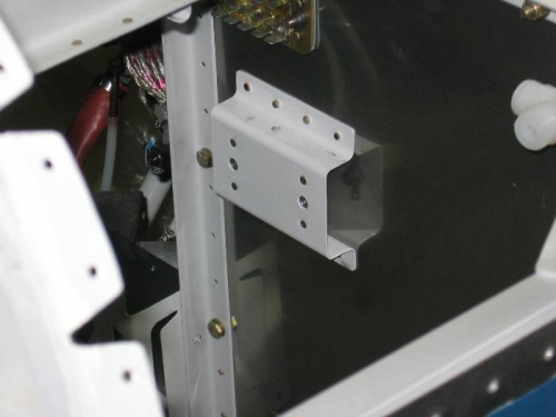 Essential buss solenoid mount fabricated and installed