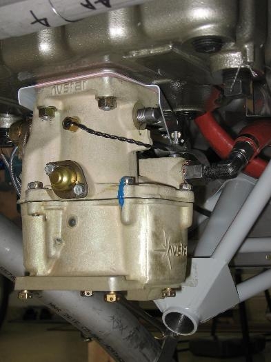 Carburetor temperature sensor wired