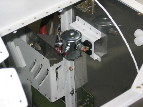 Essential buss solenoid bolted on