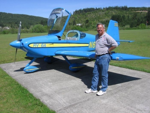 Mike Seager and Van's RV-6A