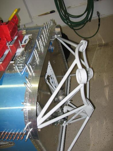 Cowling mounting flange preparation