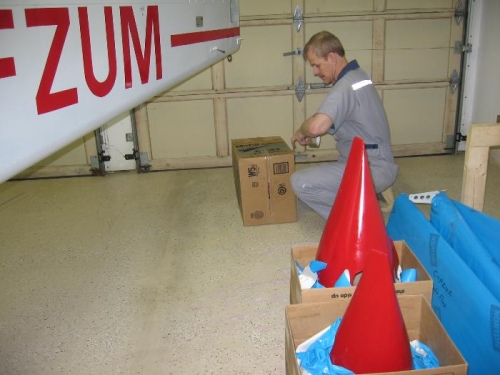 Packing wheel fairings