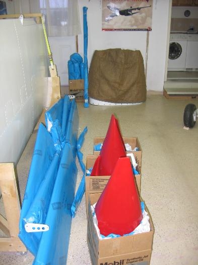 Packed and ready to go to the airport