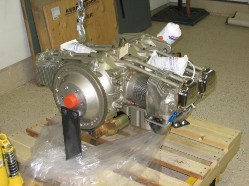 The view from the propeller end