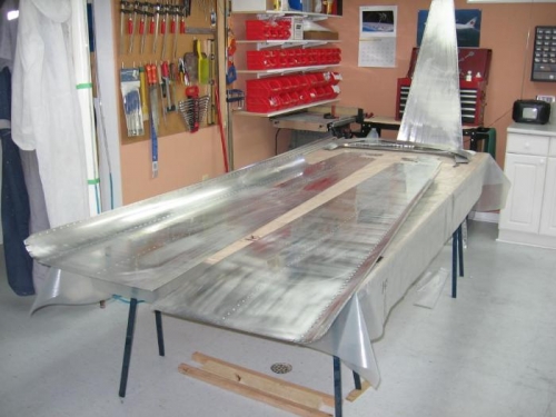 Alodied aft fuselage parts