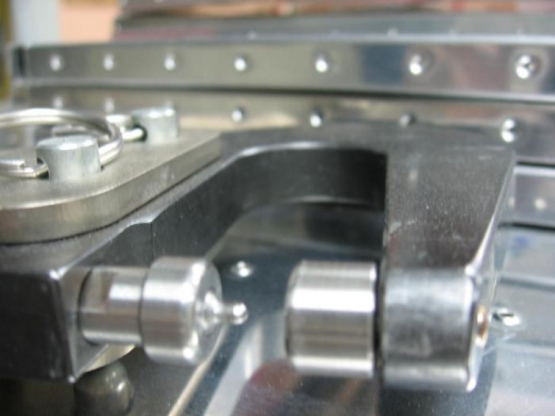 Dimpling center section ribs