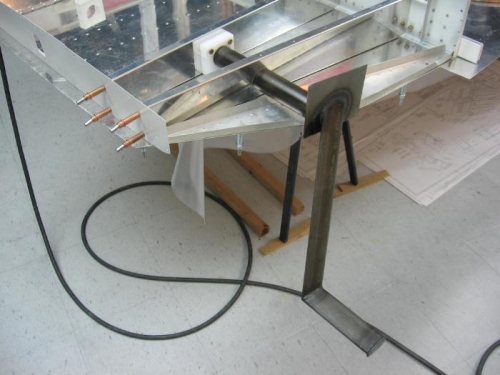 Right hand step installation