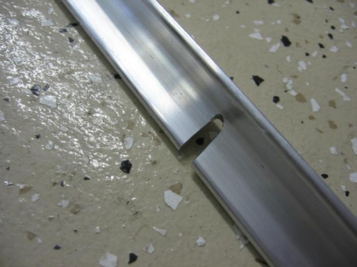 F-718 longeron notched