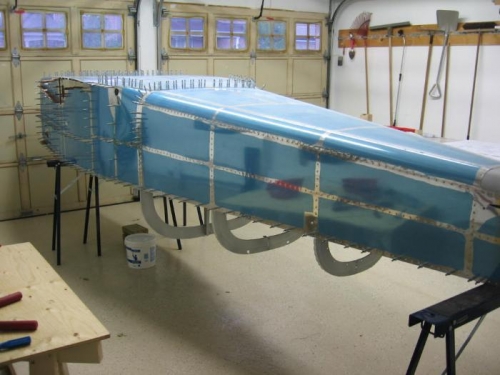 Fuselage right side view