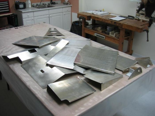 Cabin and baggage floor panels, etc...