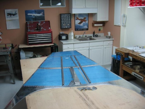 F-774 and F-775 aft fuselage upper skins etc...