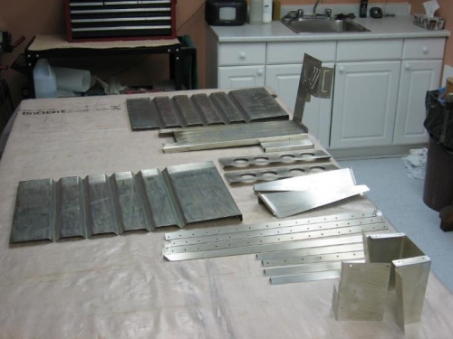 Seat components, forward cabin covers and forward canopy decks