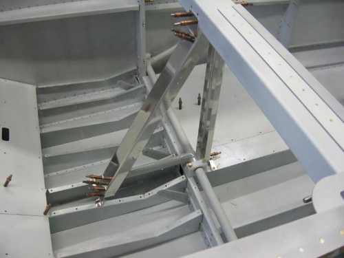 The start of the flap drive system