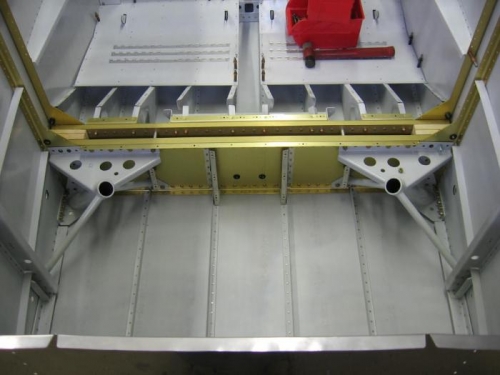 Landing gear mounts installed