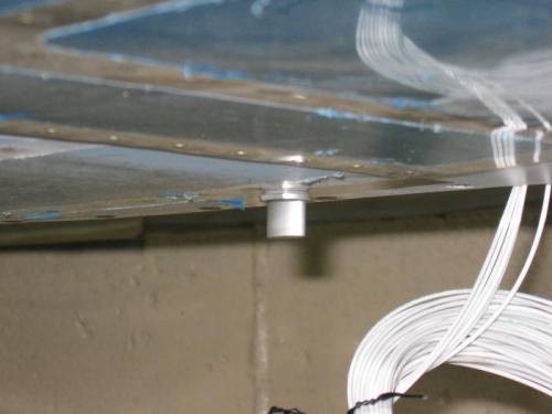 Outside air temperture probe wired and installed