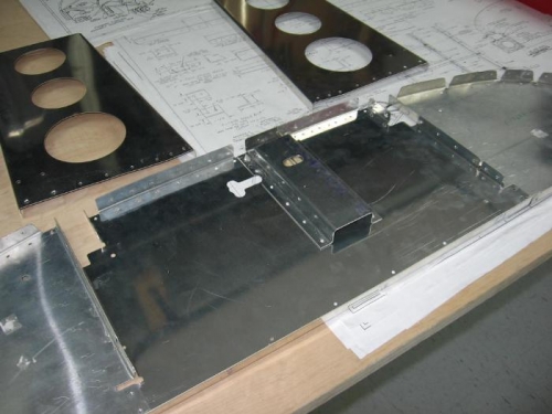 F-697 channel match drilled to the sub panel