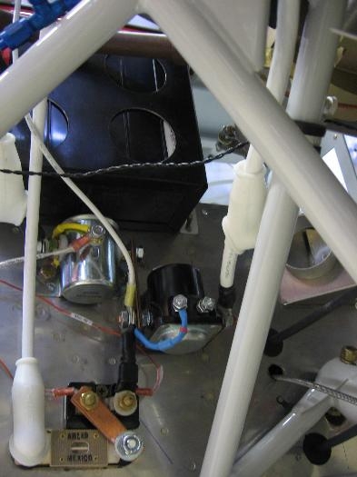 Master and starter solenoid diodes installed