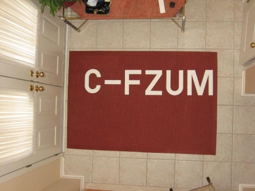 Aircraft registration mark stencils fabricated