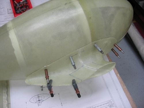 Intersection fairing cut