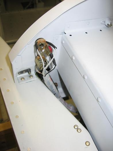 Spiral wrap added to protect wiring