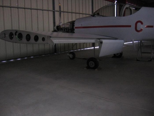 Flap and aileron installation started