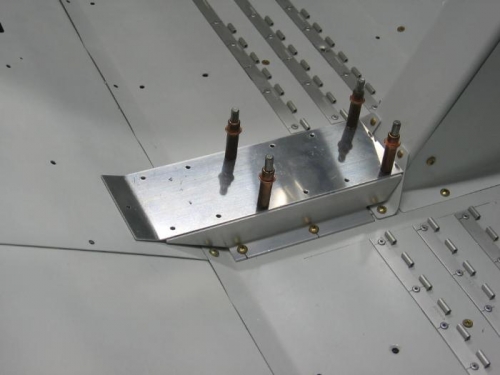 F-741A/B elevator push tube tunnel cover fabricated