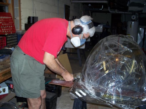 Cutting the canopy with the whiz wheel