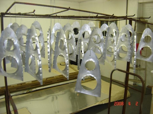 nose ribs drying after cleaning