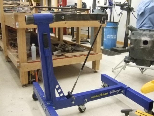 Modified engine stand