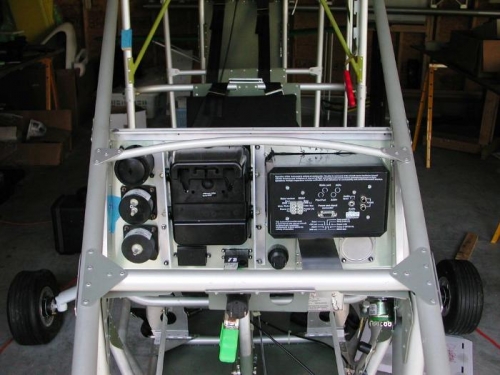 Instrument panel rear
