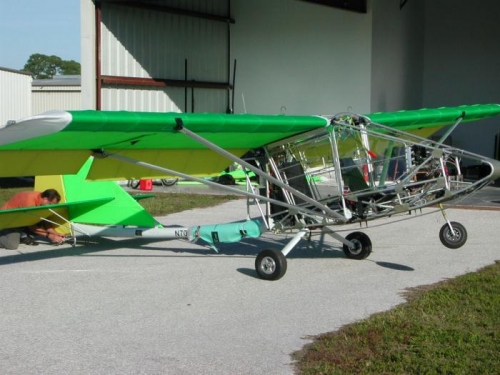 Tying down for engine test