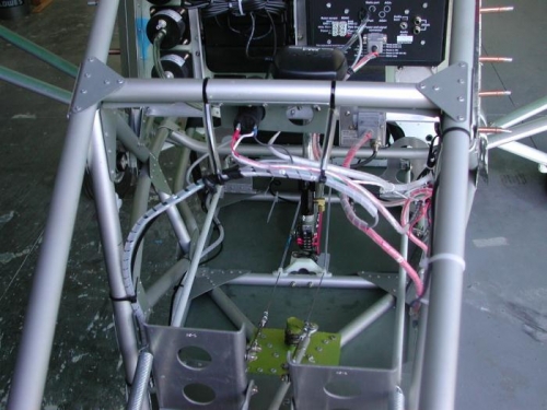 Dressing panel wiring