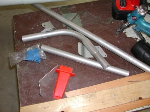 Rear support bracket parts