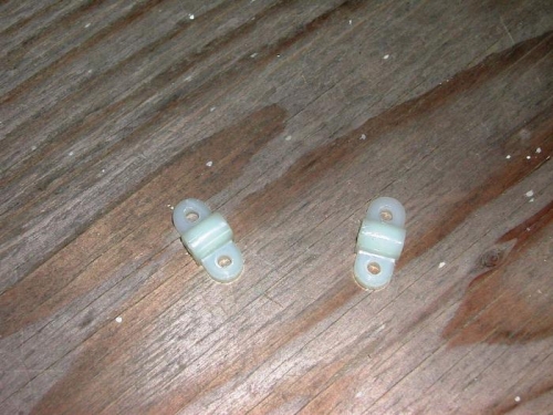 Drilled out fairleads