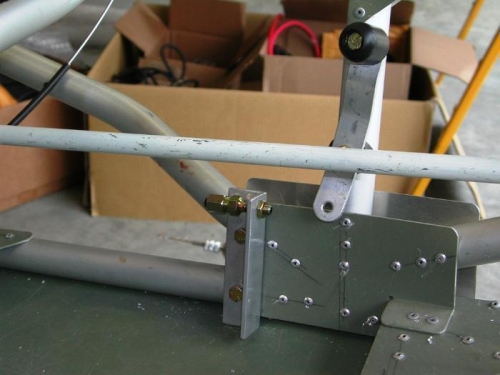 Bottom of trim tab handle