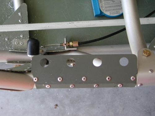 Lights and avionics switch plate