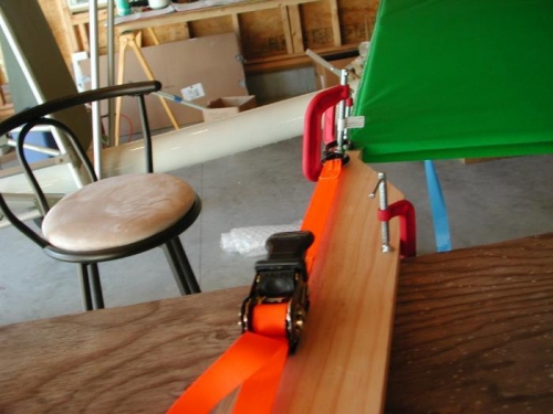 Ready to fold over second layer