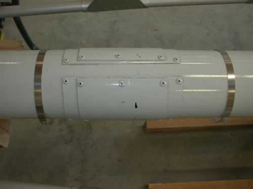 Position of LG-1 centerline