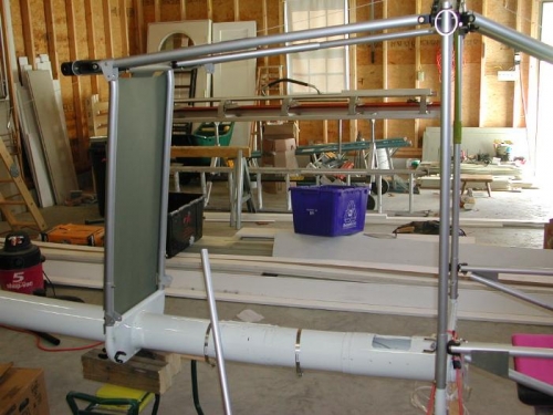 Fuselage after removal of girders