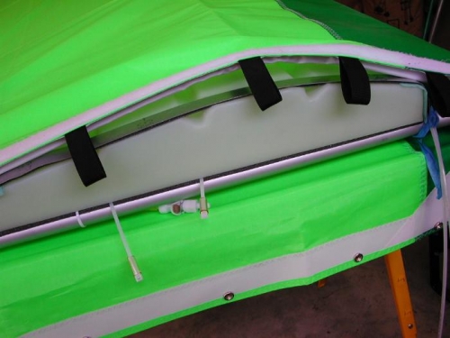 Upper battens complete