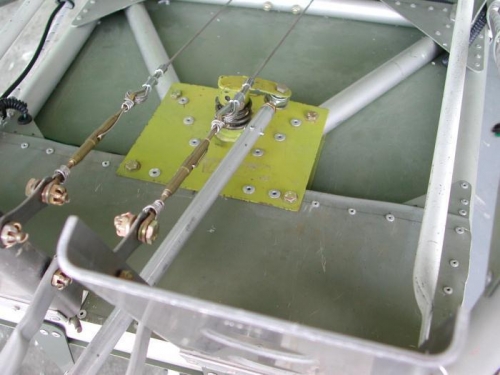 Lengthened steering push rod