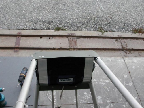 Weights added to nose