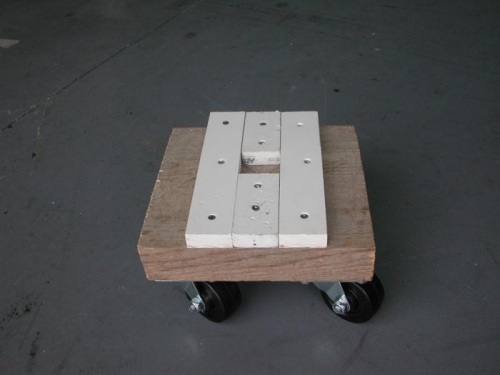 Tail skid trolley