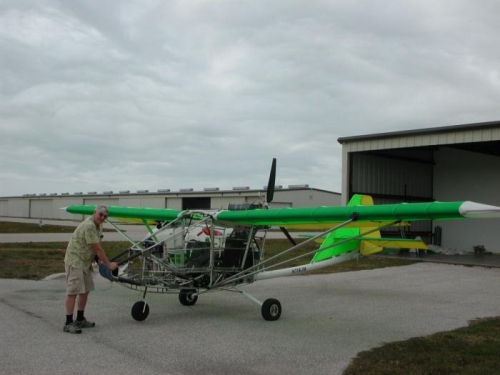 Ready for engine run-in